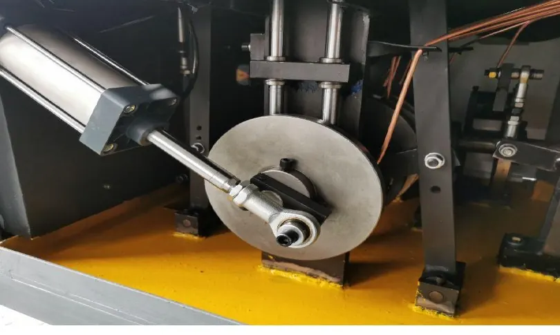 Paper cup machine drive detail used for coupling and shaft alignment planning