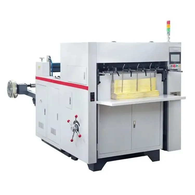 Die cutting machine side view